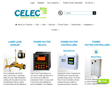 Tablet Screenshot of celec.com